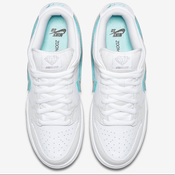 white diamond dunk
